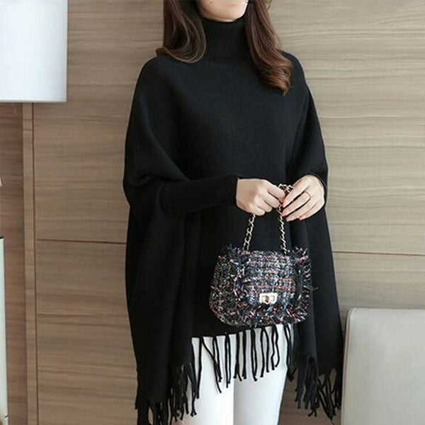 Winter Fleece Poncho