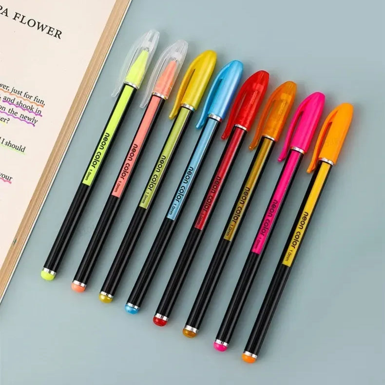 high quality Gel Pen & Highlighter Set | 12 Pens