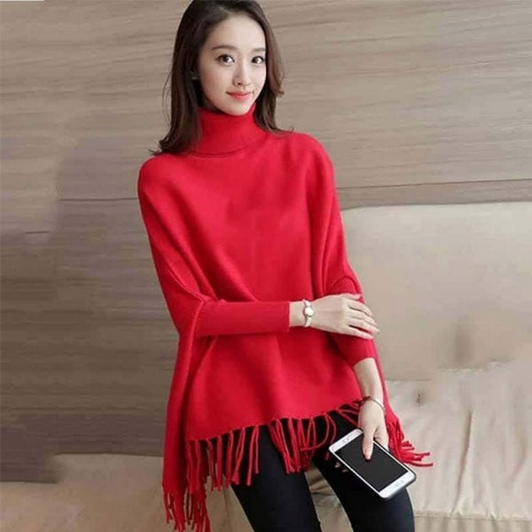 Winter Fleece Poncho